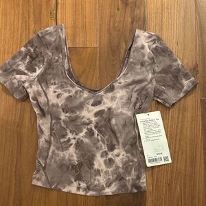 Lululemon Diamond Dye Align Tee